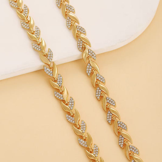 Set Collana & Bracciale Eleganza Aurea