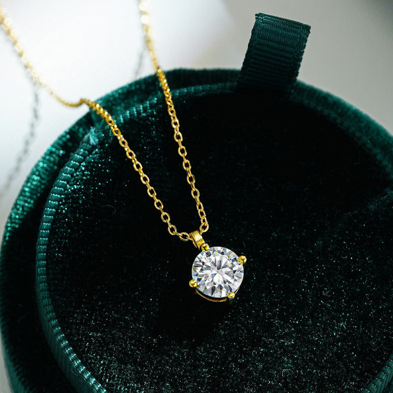 Collana in Moissanite Solaria™