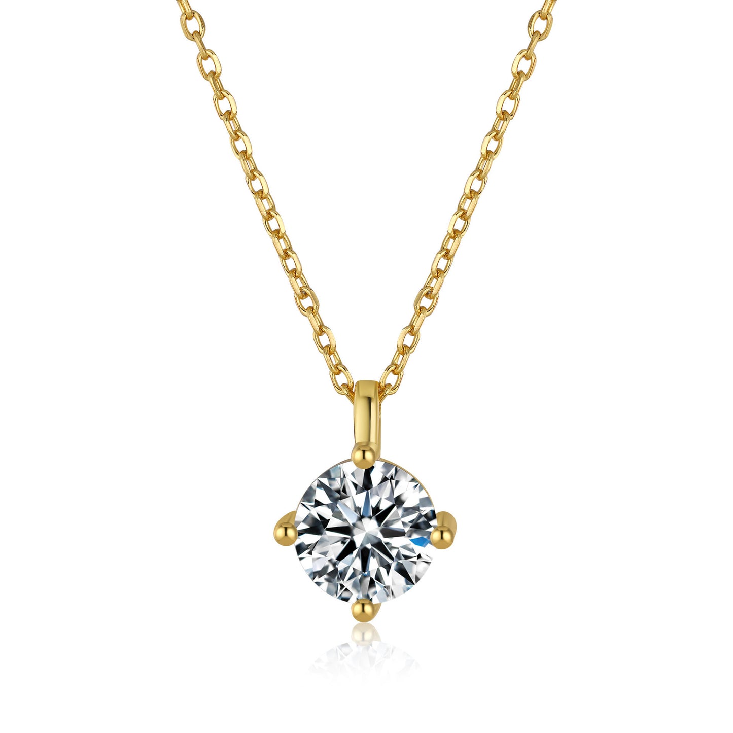 Collana in Moissanite Solaria™